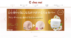 Desktop Screenshot of chezmoi-co.com